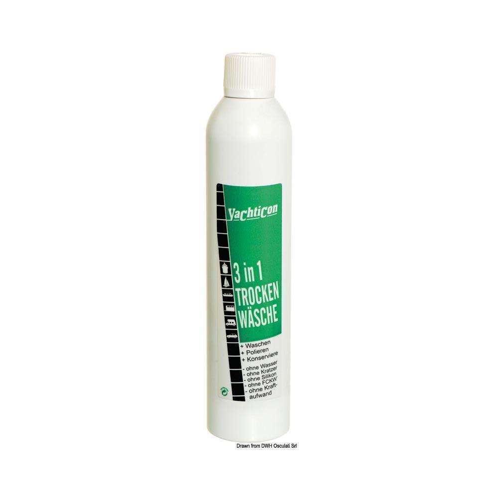Pulitore lucidante protettivo Spray YACHTICON 3 in 1 Dry-Wash