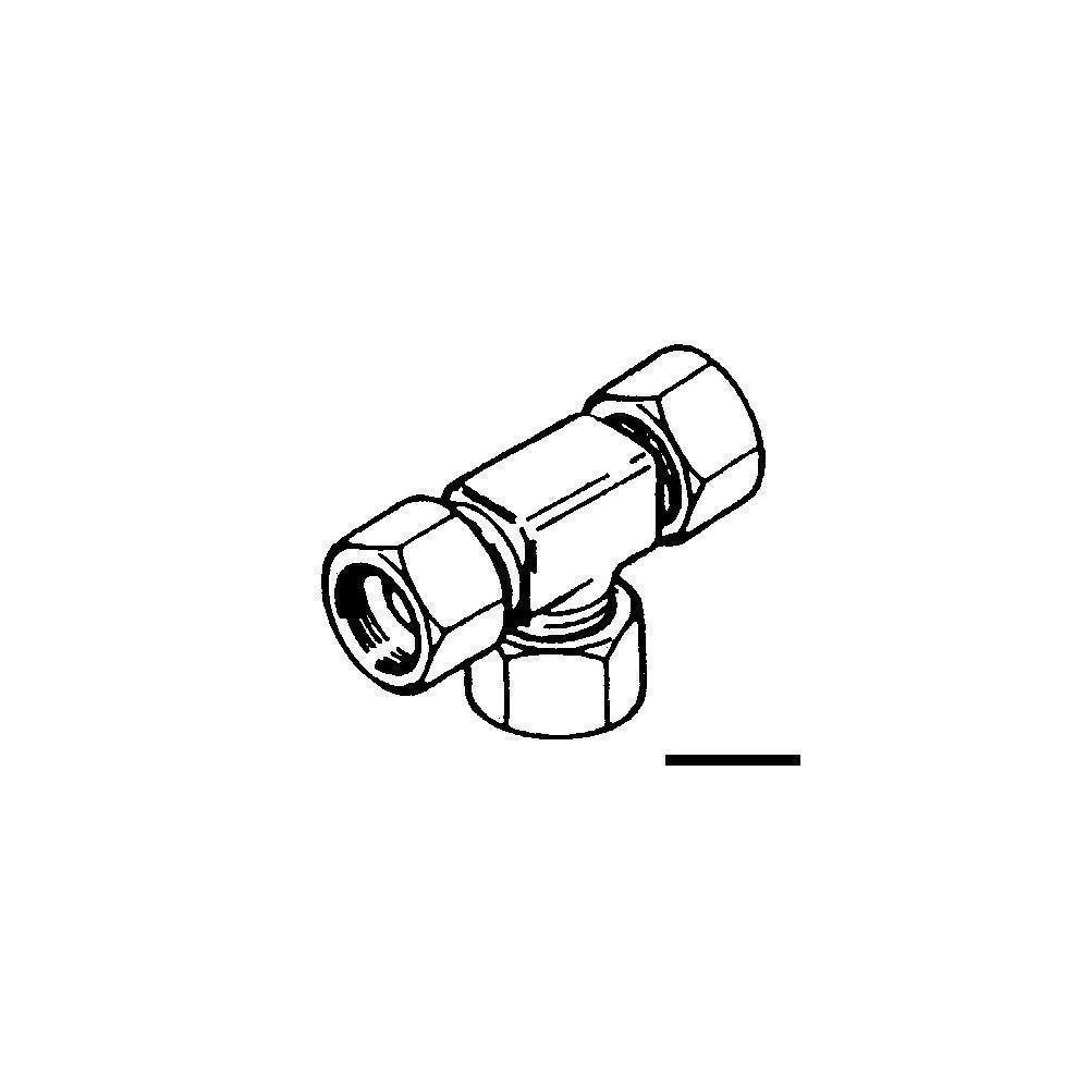 Raccordo a T 3/8" Ultraflex (TF38) 
