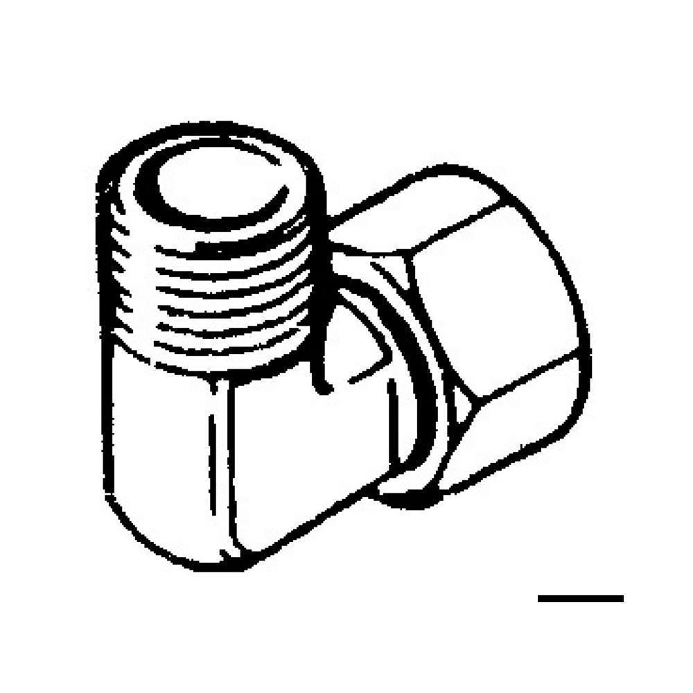 Raccordo per Pompe Ultaflex a 90°-3/8 (EF38) 