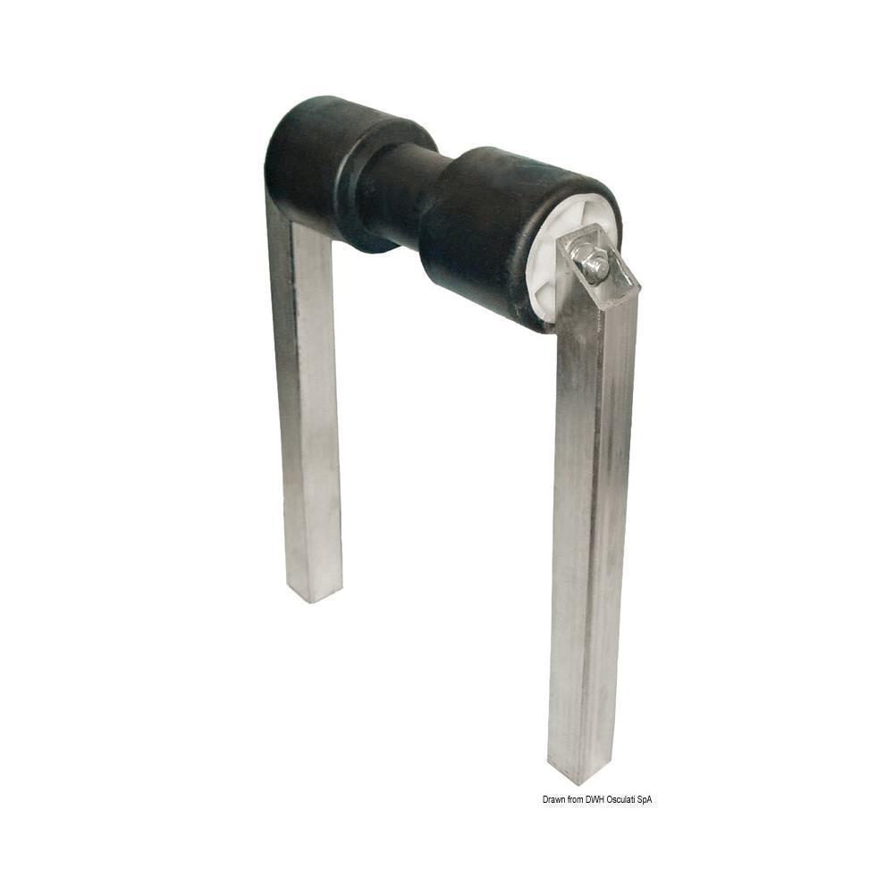Rullo centrale grande tubo 30 x 30 mm 