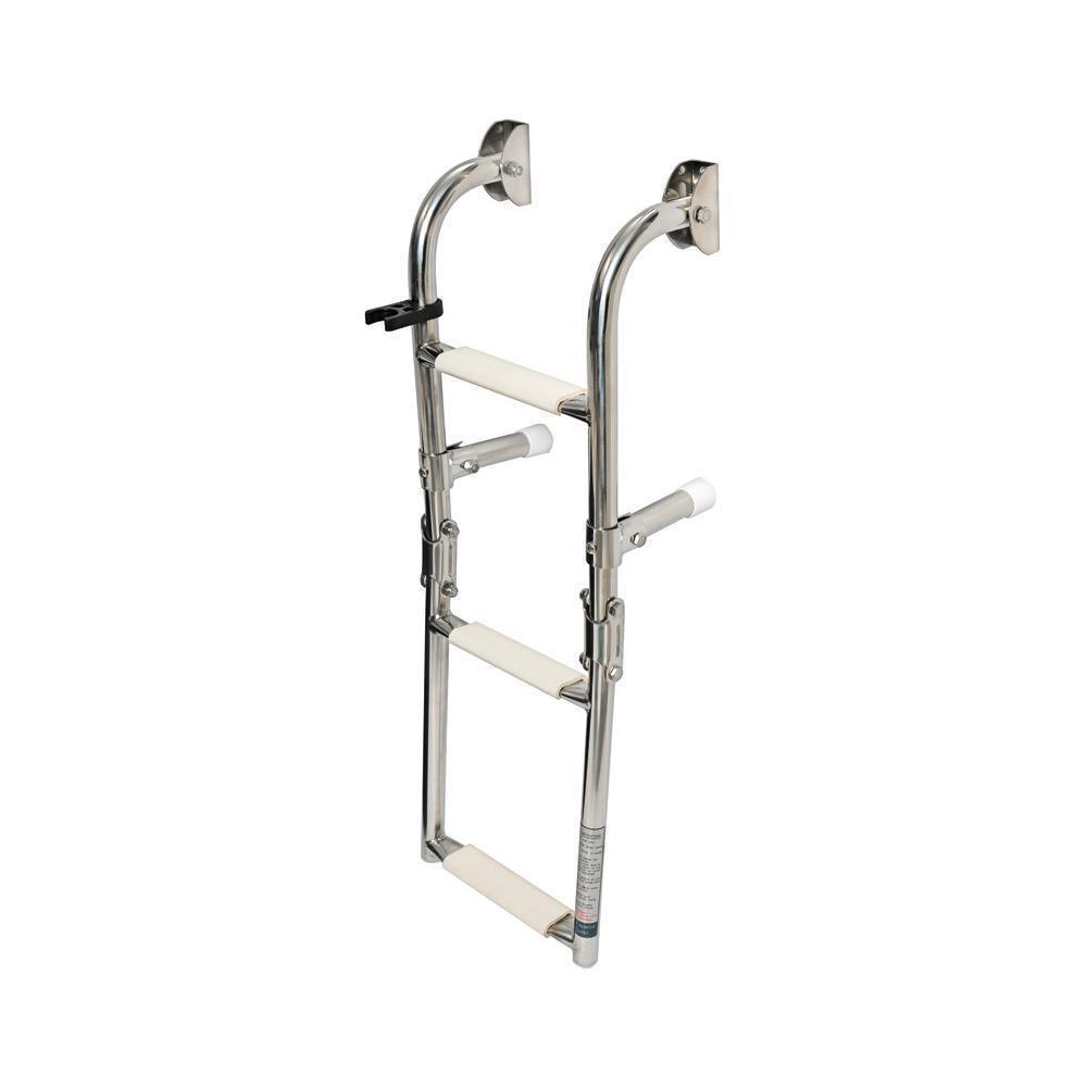 Scaletta inox 3 gradini stretta 