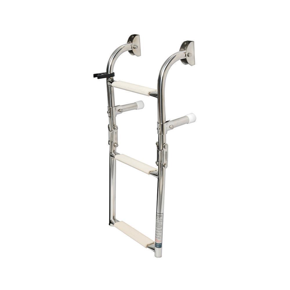 Scaletta inox 3 gradini 
