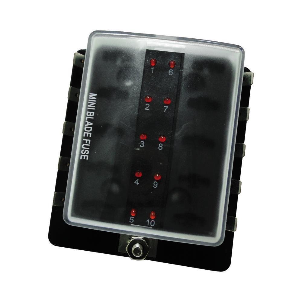 Scatola portafusibili lamellari MINI 10 uscite 