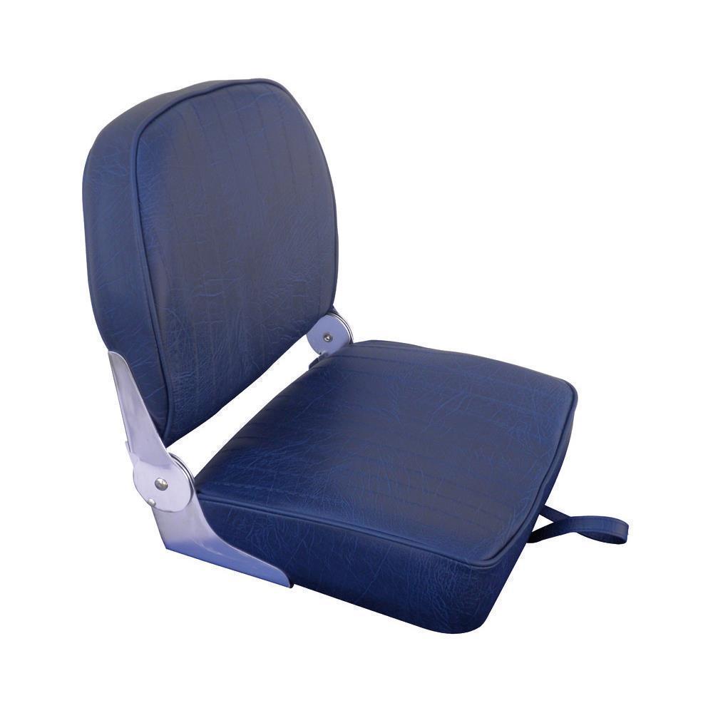 Sedile schienale ribaltabile in vinile blu navy 