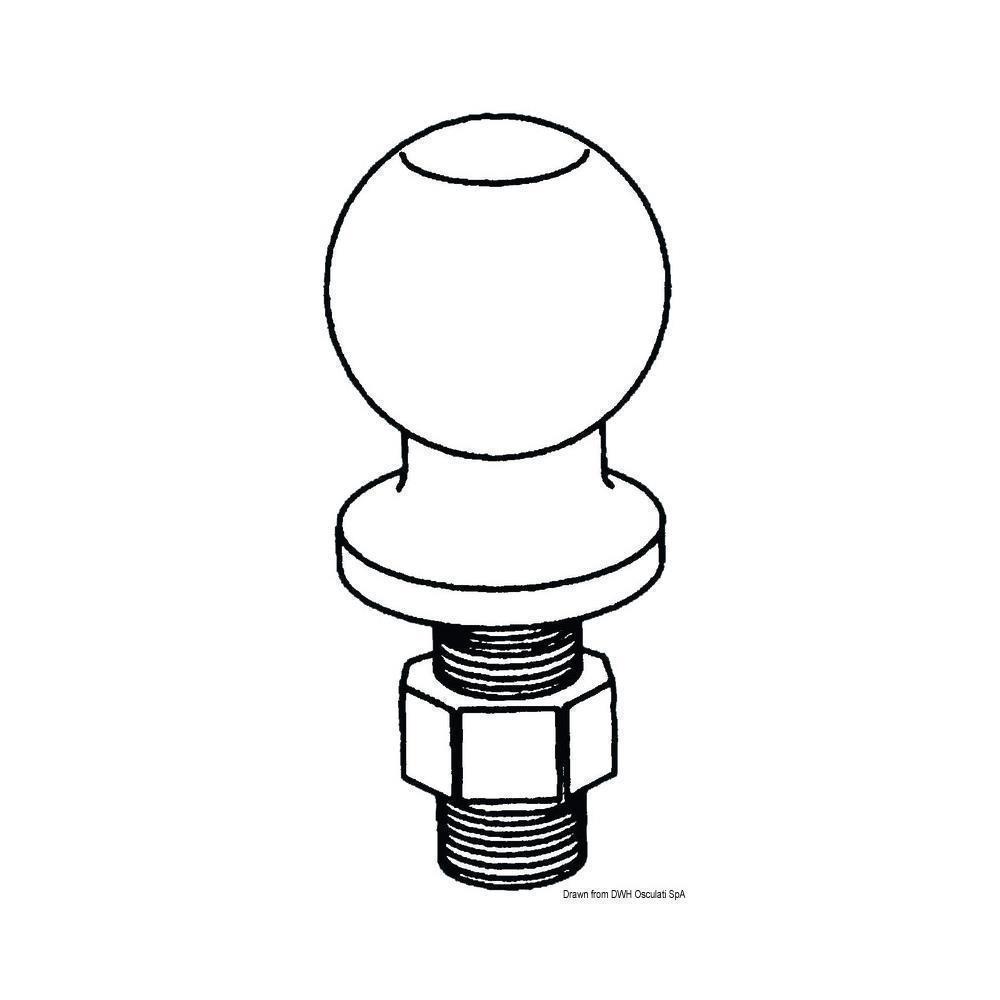 Sfera regolamentare per carrello 