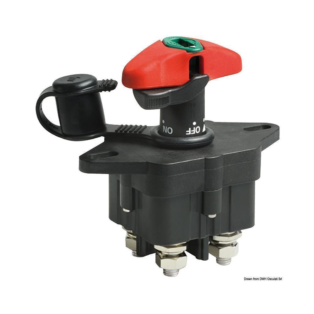 Staccabatteria bipolare con chiave 250A LITTELFUSE 