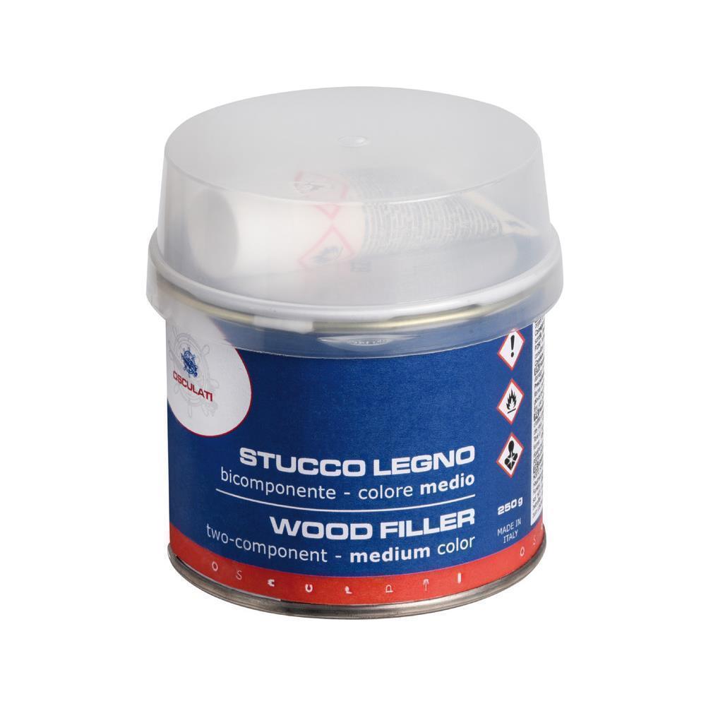 Stucco legno bicomponente medio 150 ml 