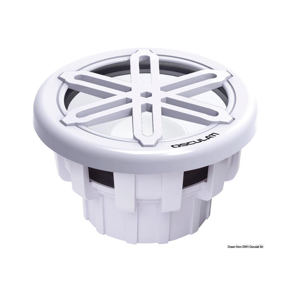 Subwoofer 10" bianco - waterproof - UV resistant 