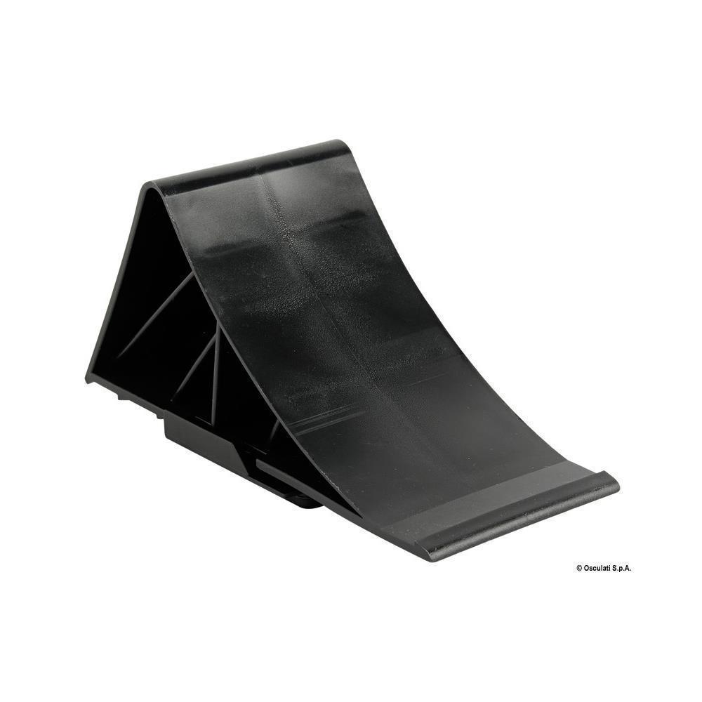 Supporto + cuneo plastica nera 