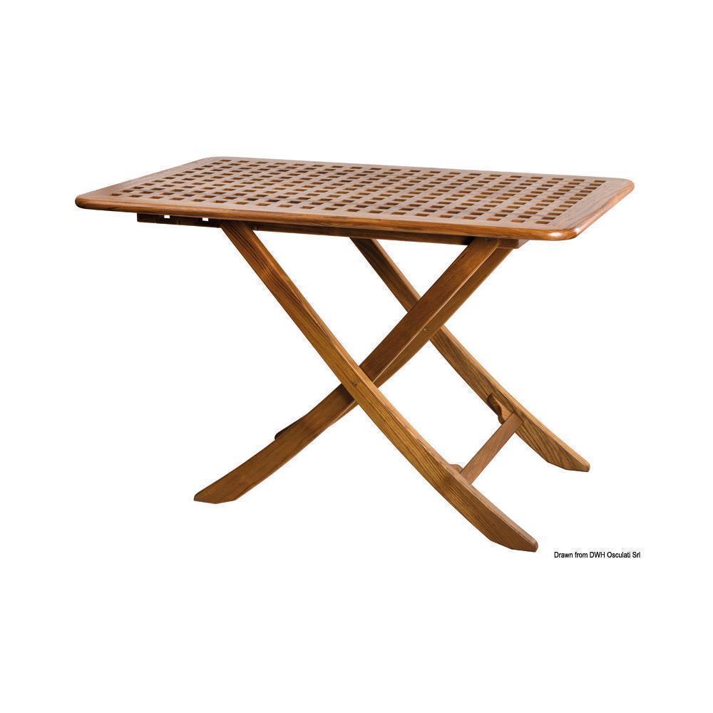 Tavolo teak 110x70 cm 