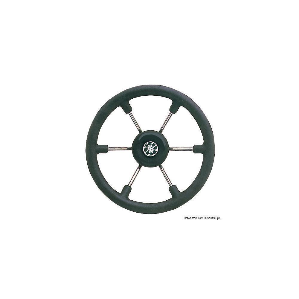 Timone inox mm 340 nera 