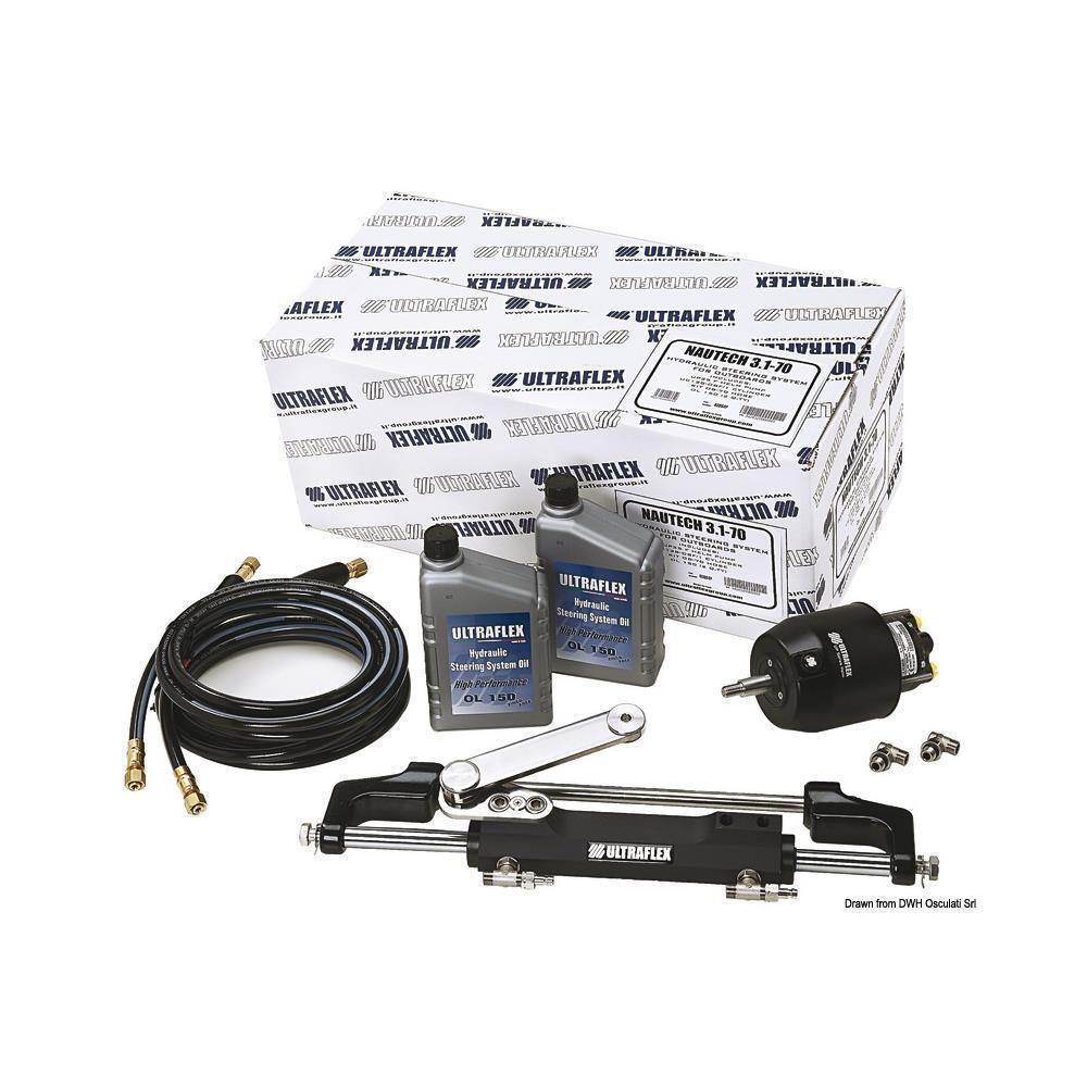 Timoneria NAUTECH max 300 HP in kit