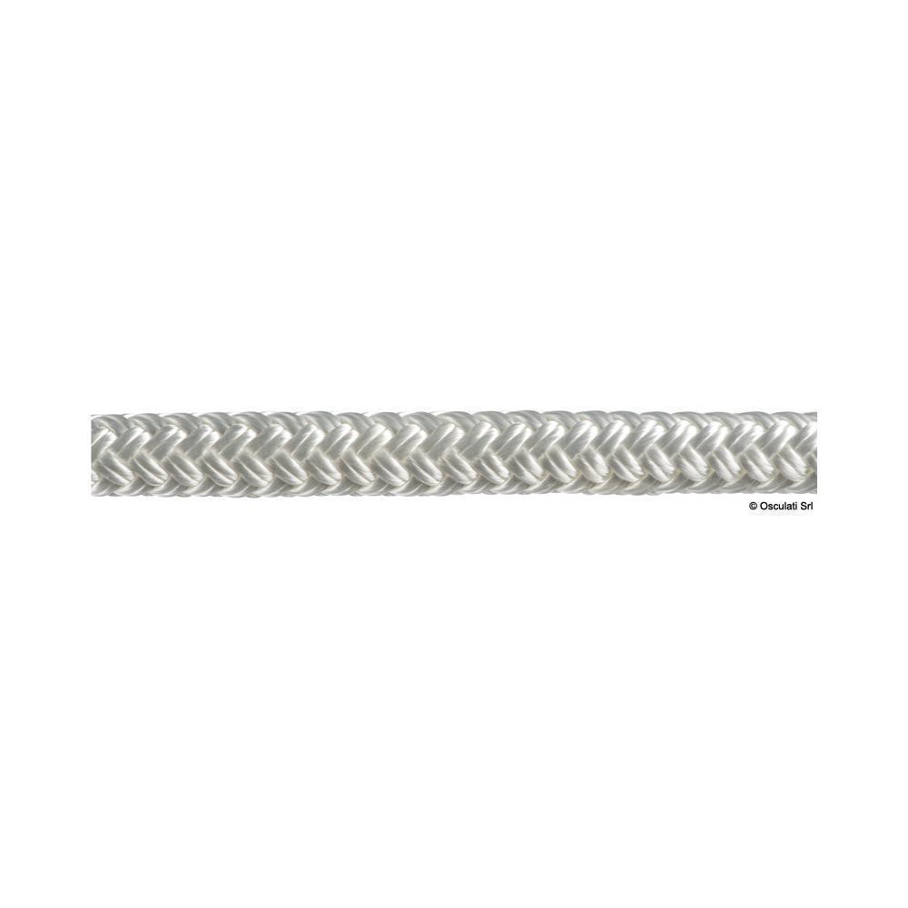 Treccia doppia bianca mm. 5 