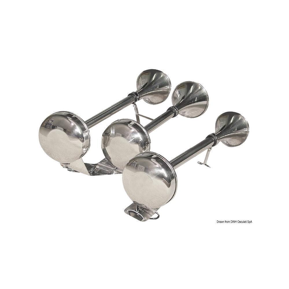 Tromba inox singola 12 V 