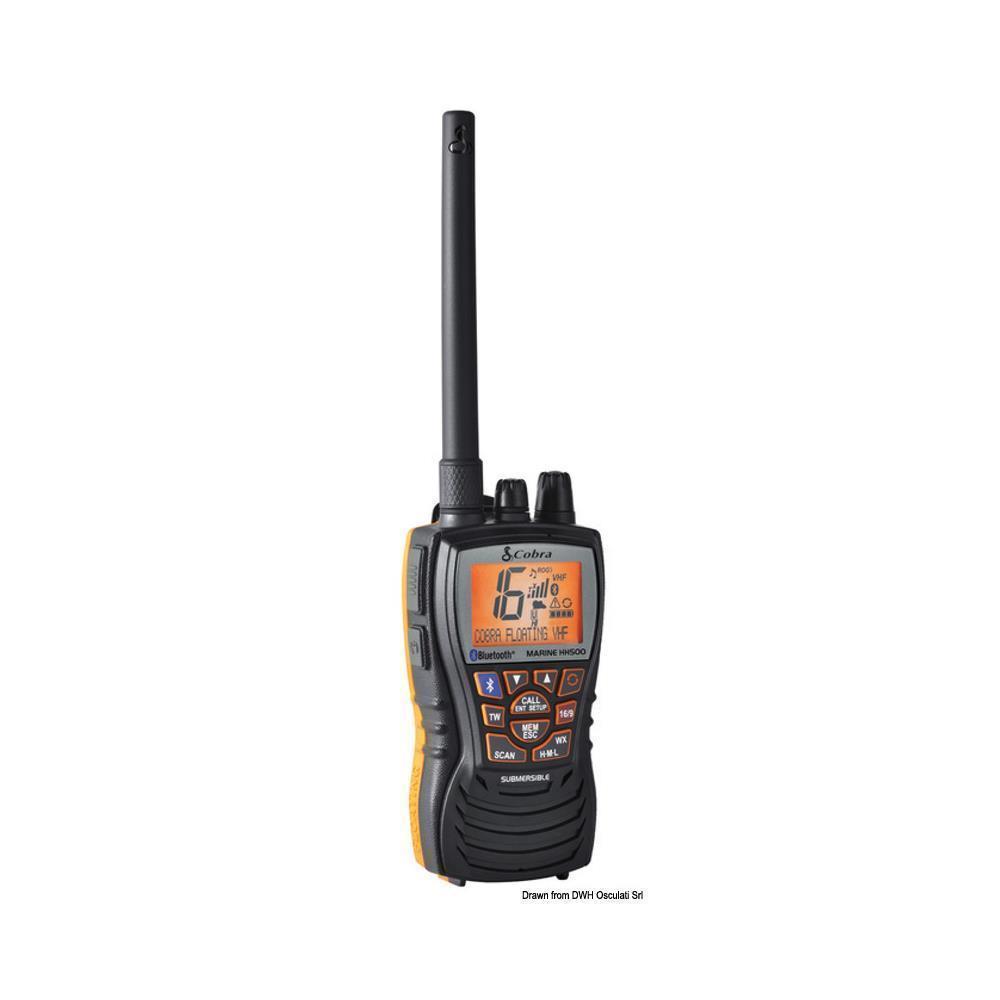 VHF galleggiante Cobra MR HH500 con bluetooth 