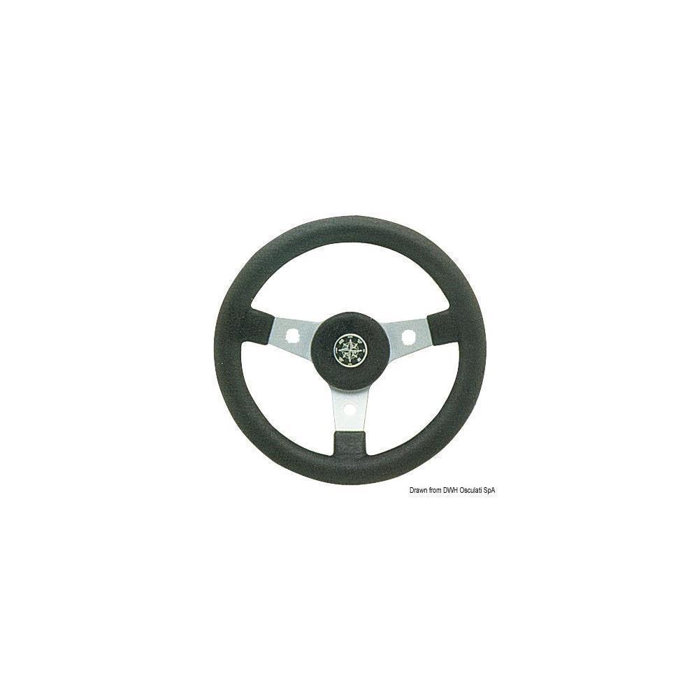 Volante Delfino nero 310 mm 