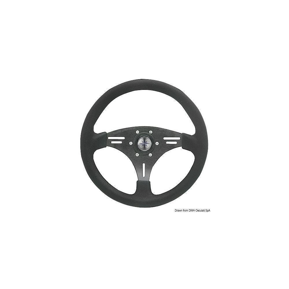 Volante Manta nero 355 mm 
