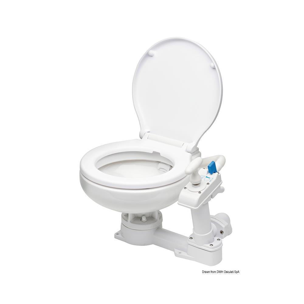 WC manuale Super Compact legno 