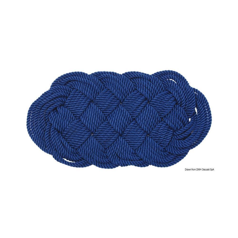 Zerbino nylon 72 x 37 cm blu 